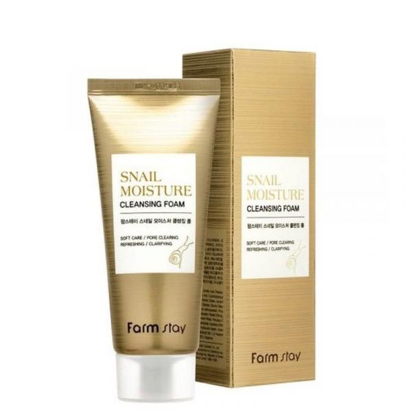 FarmStay Snail Moisture Cleansing Foam 100ml